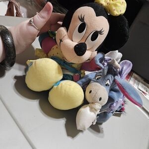 Vintage disney plush bundle